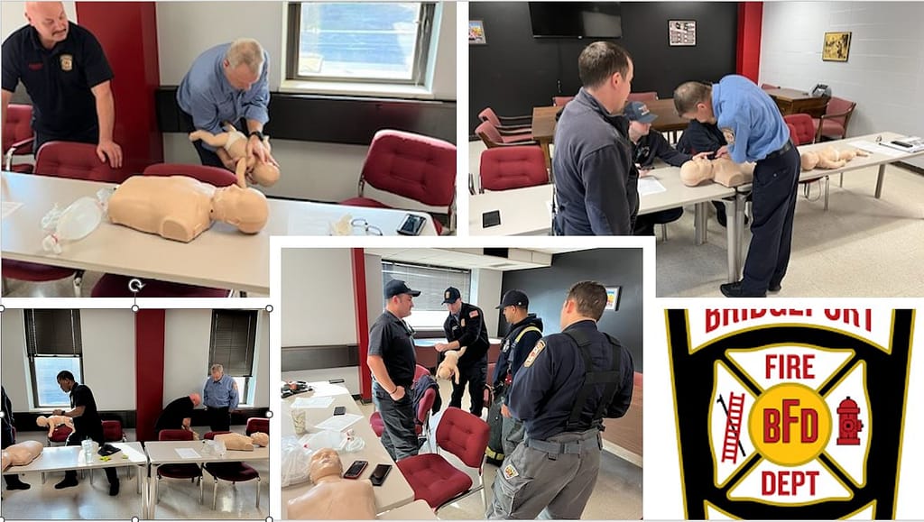 Bridgeport FD CPR Training