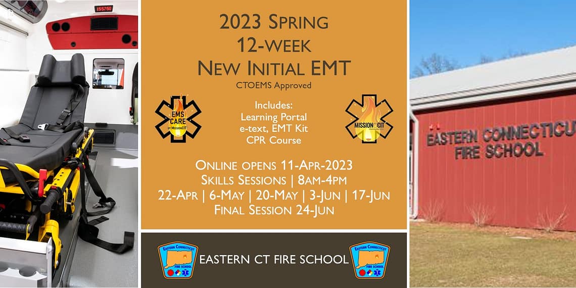 2023 Spring EMT Initial Course | ECFS 12 Week