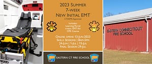 2023 Summer EMT Initial Course | ECFS 7 Week
