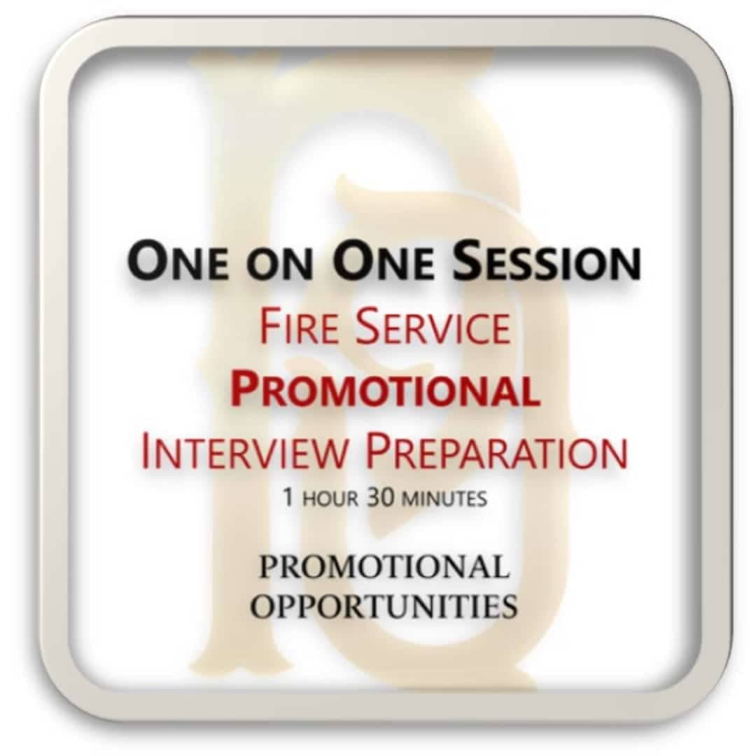 One on One | Promotional Interview Preparation